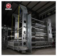 Élevage de volailles poules pondeuses Cage de type A 3,4 niveaux couche d'œuf Cages de poulet pour poulaillers