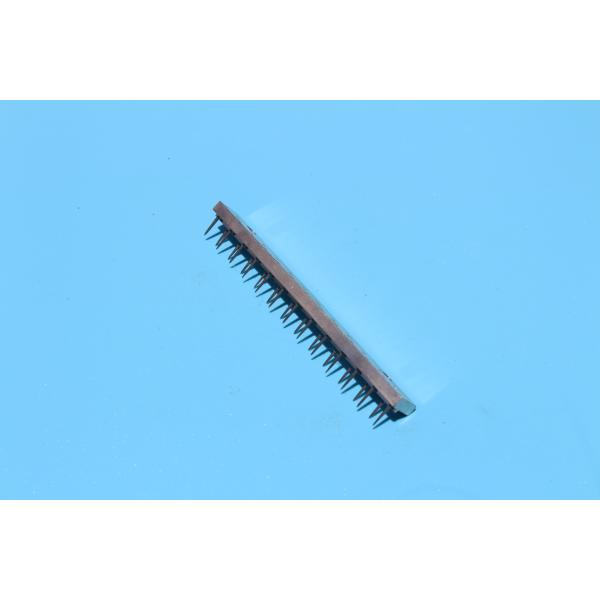 Части текстильной машины Krantz Stenter Pin Bar Pin Plate 57mm Центровое расстояние Никелевое покрытие Латунистое покрытие