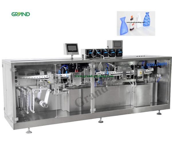 Stand Up Pouch Plastic Ampoule Filling Machine , Plastic Ampoule Packaging Machine