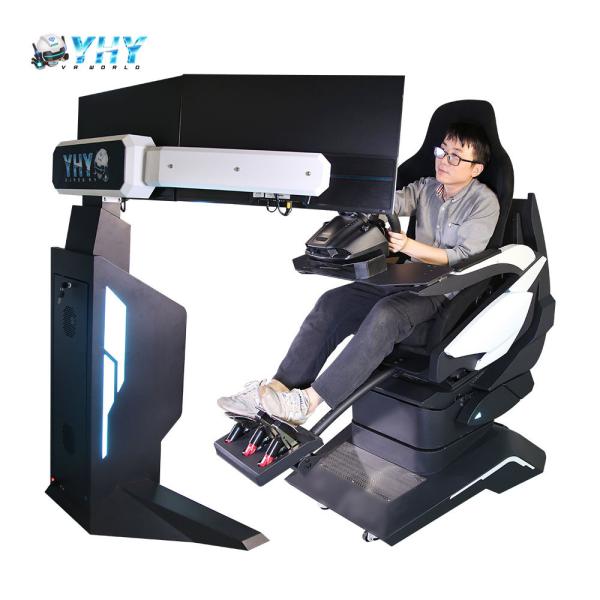 4D VR Racing Simulator 3 Dof Motion 1 Player All Aluminum Alloy Steering Wheel