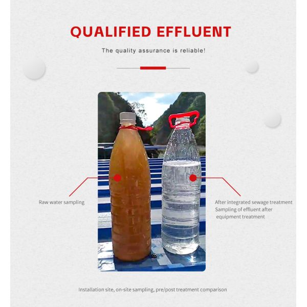High Efficiency Industrial Water Filter and Sewage Treatment Equipment 5M³ /D