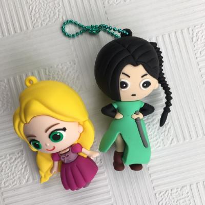 Personalized Cute PVC Anime Figures Keychain Charm Accessories