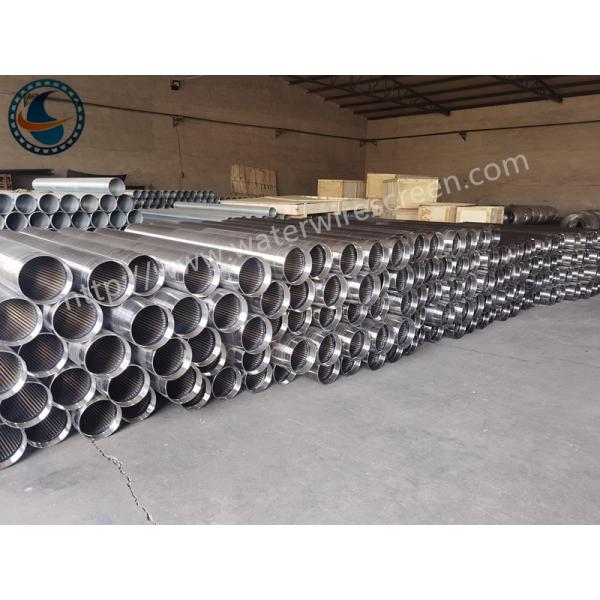 AISI 304 OD 114mm Sand Control Downhole Slotted Tube