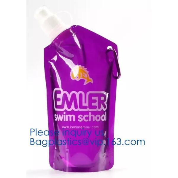 Биодеградабле жидкостная упаковывая таможня мешка доказательства утечки изготовленная на заказ сумка питьевой воды спорт сумки воды 1 галлона складная