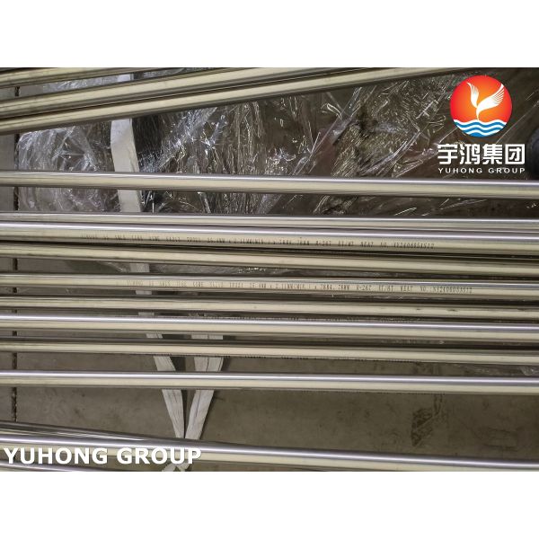 ASTM A213 TP321 Stainless Steel Seamless U Bend Tube Heat Exchanger Tube