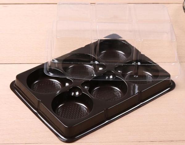 custom clear blister plastic high quality food packaging trays for Cherry Tomato Oranges,food grade PET plastic egg tray