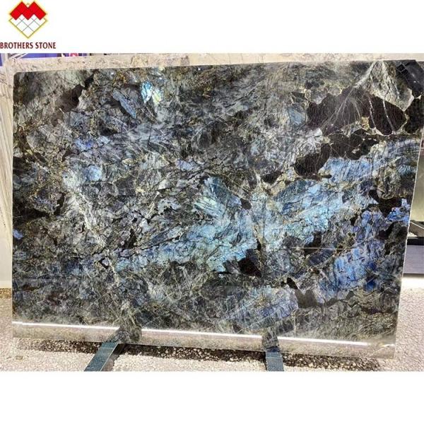Big Slab Luxury Emerald Blue Onyx Marble from Brazil for Transparent Dinner Table Top