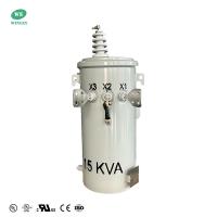 15KVA柱上変圧器 単相油入 13.8KV～120V架空配電変圧器