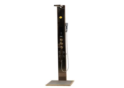 Massage Spray Bathroom Shower Panels 8 - 10μm Nickel Plating Thickness
