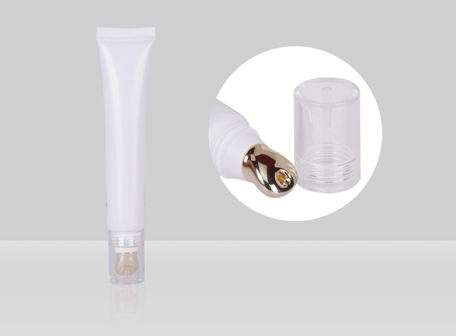 Аппликатор металла трубок D19mm 10-25ml сыворотки сливк глаза изготовленный на заказ косметический