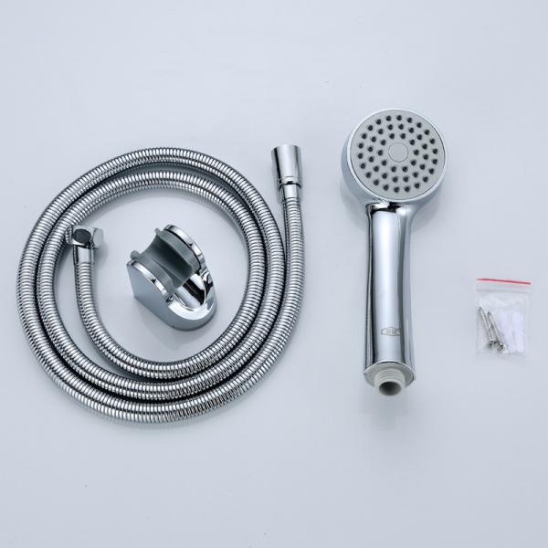 Bathroom Faucet Shower Set with Hot Cold Water Mixer Abs Handheld Shower Head Filter