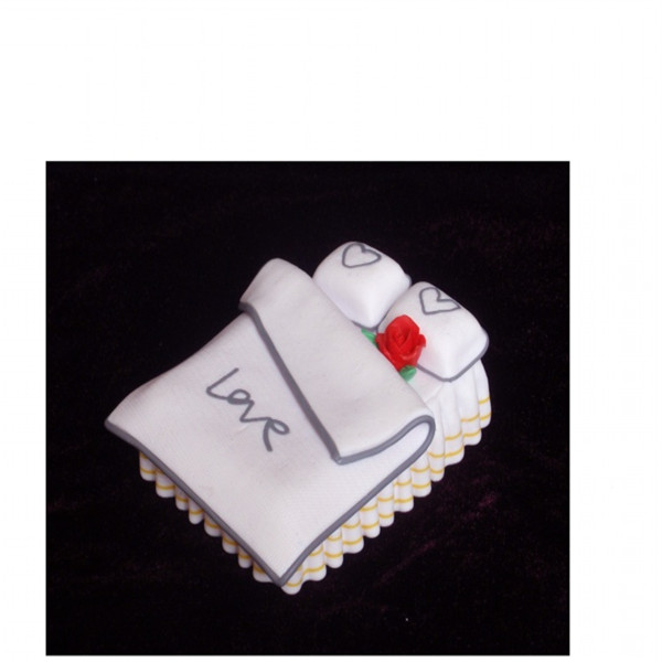 colorful model beds furniture bed, mini ceramic model bed for indoor indoor scene