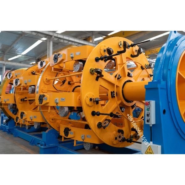 High Speed Planetary Stranding Machine Is Designed For High-Volume Production Of Multi-Core Cables