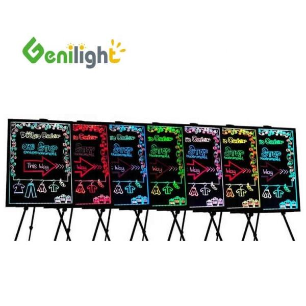 OEM Flashing Stand Billboard Glowing Drawing LED Writing Board Full Color Message Board