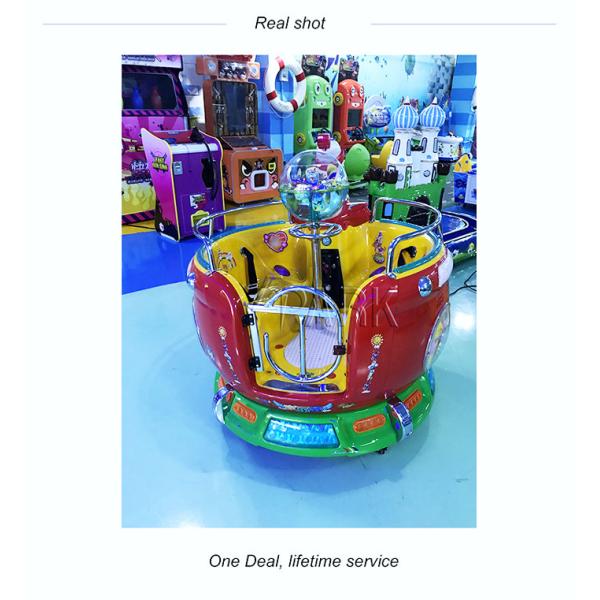 360 Degree Rotation Coin Operated Carousel Baby Indoor Amusement Games For Restaurant