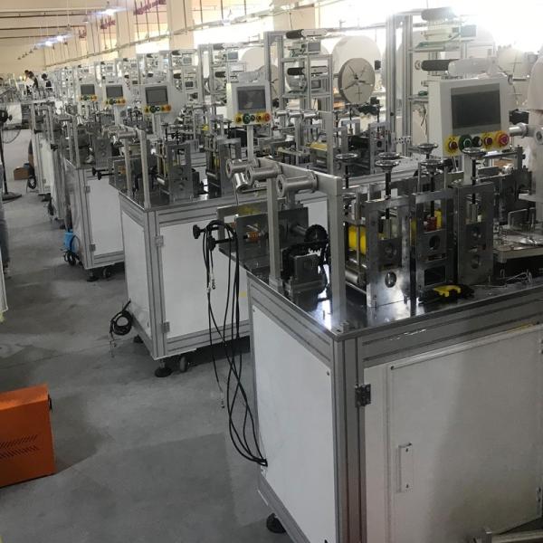 80-120 pieces/min Fashionable Design Fully Automatic Kf94 Fish Type Mask Making Machine