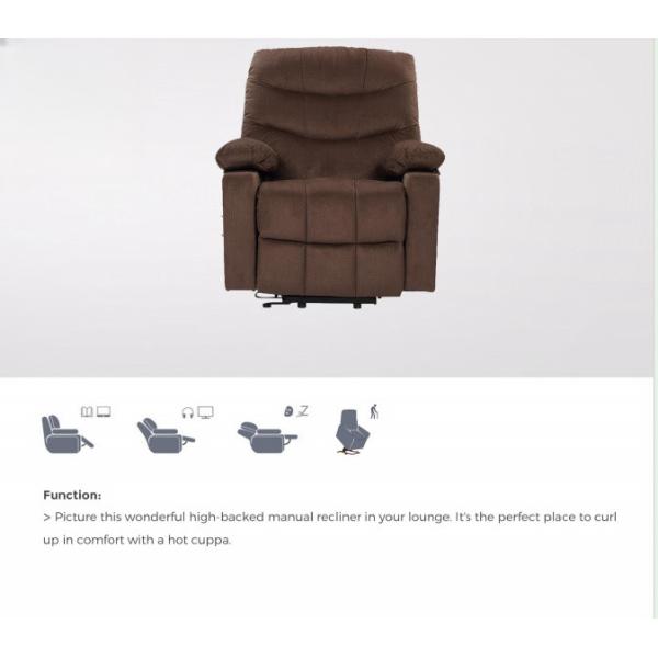 103.5CM Fashionable Adjustable Electric Recliner Leisure Fabric Furniture Elderly