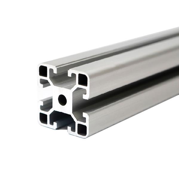 Assembly Line Aluminum Profiles 100100 Extruded Aluminum Industrial Aluminum Profiles