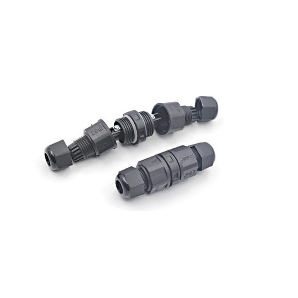 IP67 водонепроницаемый электрический соединитель для кабельных соединений 1500V выдерживает напряжение