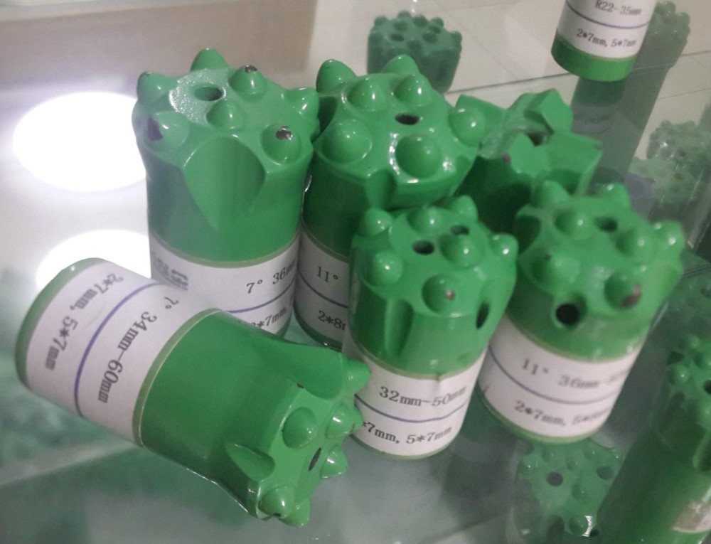 32Mm сплющенный буровой наконечник кнопки, инструменты сверлить утеса для того чтобы просверлить утес гранита
