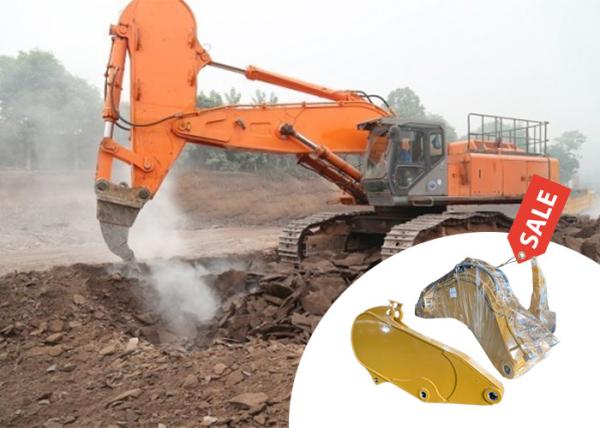 Q355B Excavator Rock Arm Digger Rock Boom For Mining / Construction Work