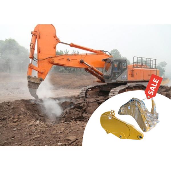 55 toneladas de altura Excavadora fuerte brazo de roca, Q355B material Excavadora Ripper Boom