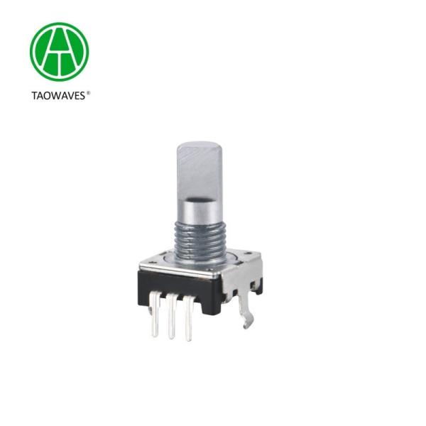 Rotary Encoder Wheel with Optical Sensing and Shaft Support