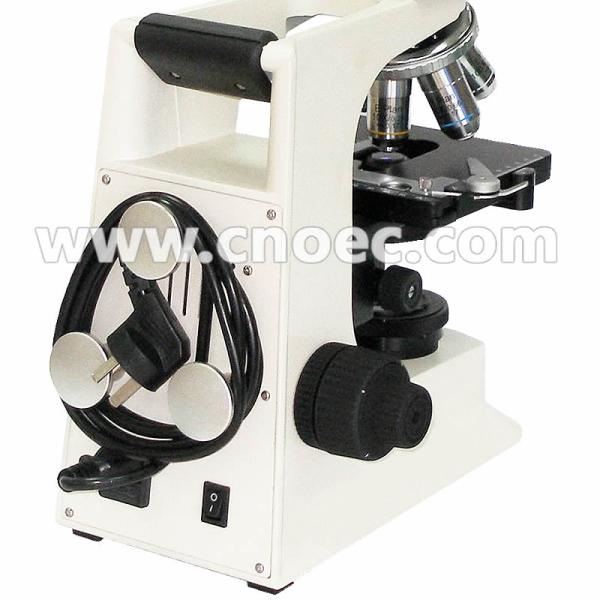 Microscópio óptico composto do poder superior