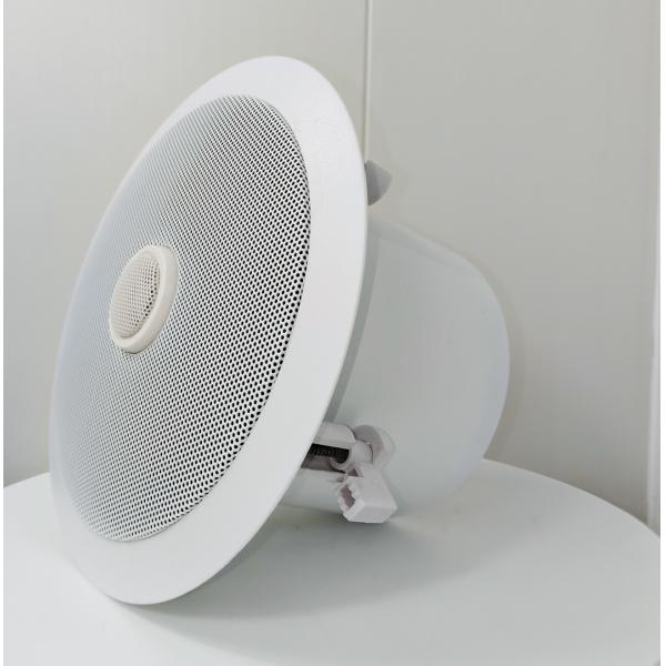 CL-346B 6 Inch  Iron Coaxial Speaker White Color Ceiling Loudspeaker with 100V/70V/8ohm