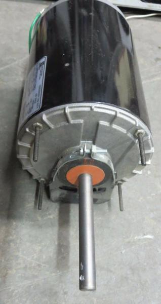 Motor de C.A. 1 HP da fase K63ZZWN-3977 monofásica 208-230/460 VAC 60 hertz 5,1/2,6 ampères 1075 RPM