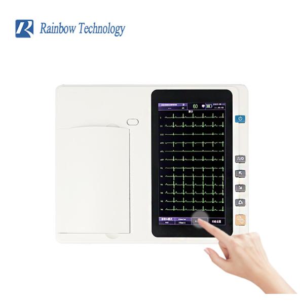 Mobile Wireless ECG 6 Channel Electrocardiogram Electrocardiograph Machine