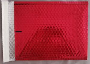 Saco brilhante vermelho Logo Customized Dimension Tolerance ±0.2 do correio da