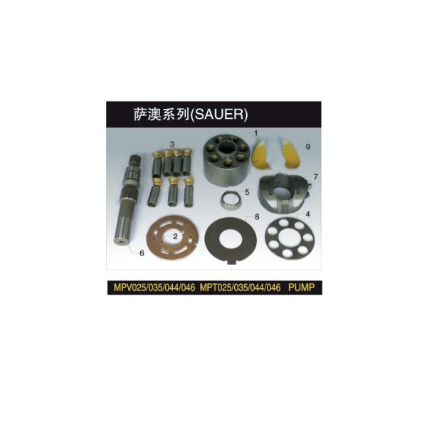 Steel Iron and Copper Linde MPR Replacement Hydraulic Pump Parts with Half Year Warranty and Professional Engineer Solution