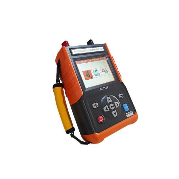 ポータブルデジタルハンドヘルド電気スイッチ付きオームメーター抵抗テスター