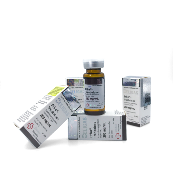 99% трен энантат стеклянные флаконы этикетка и коробки с порошком