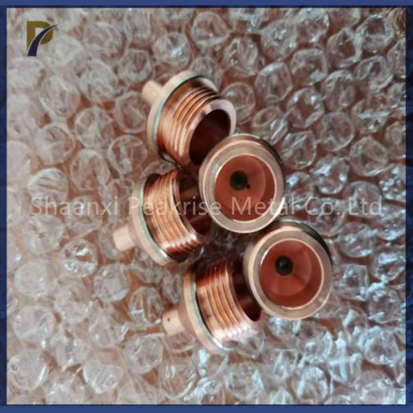 18.5g/Cm3 Density Tungsten Copper Alloy Rod  Diameter 30mm For Electronic Industry