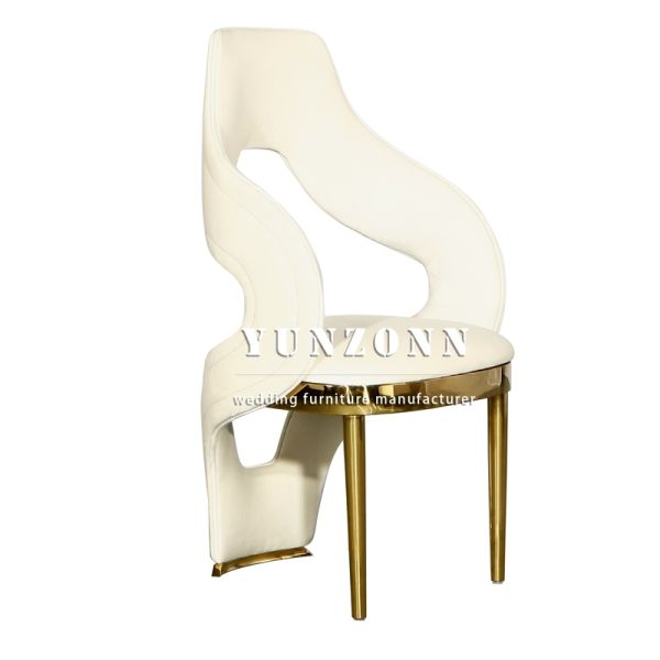 Unique Design Living Room Set Stainless Steel Accent Chair Leisure Chair for Wedding