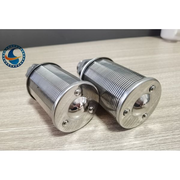 Wedge Wire Screen Filter 304 Stainless Steel Water Nozzle With M24 Threaded