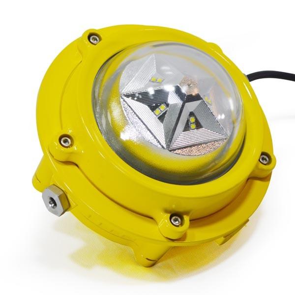 IP66 de iluminação conduzido à prova de explosões de alumínio redondo para a planta de óleo
