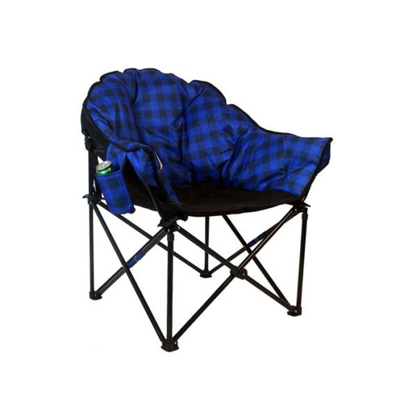 PE Coated Folding Indoor Padded Chair 600D Polyester