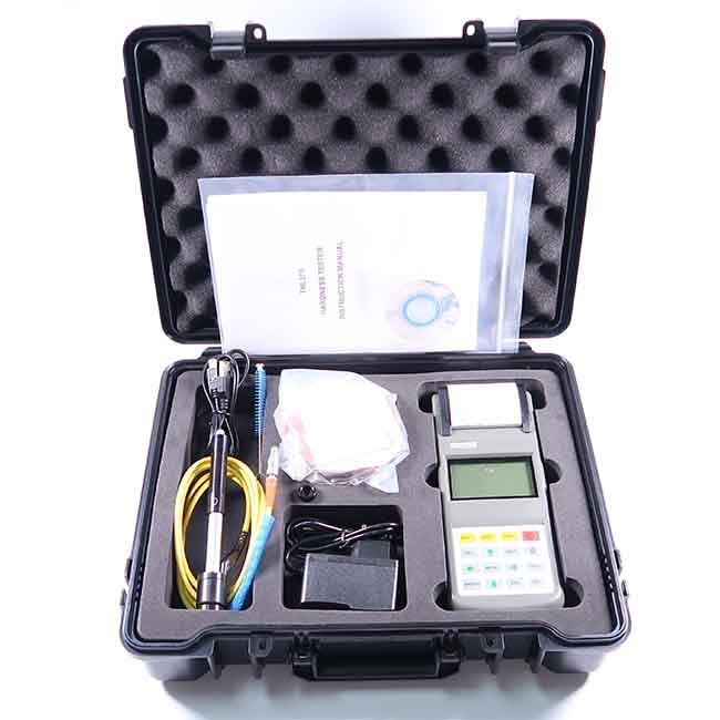 Portable Leeb Hardness Tester THL370 with 600 Groups Data Memory, 360 Degree Measuring Direction, and 3 Inch Screen