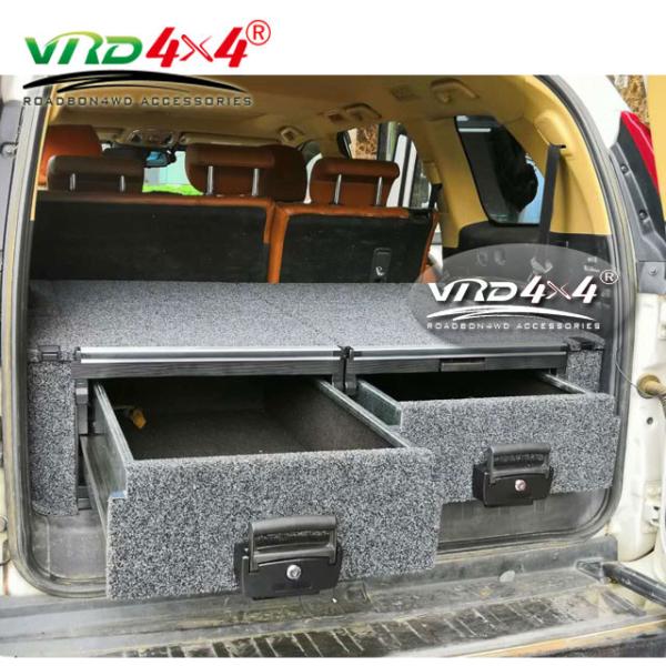 LAND CRUISER PRADO 150 120 Factory Price Car Cargo Trunk Organizer Storage Drawer For Toyota Prado LC150