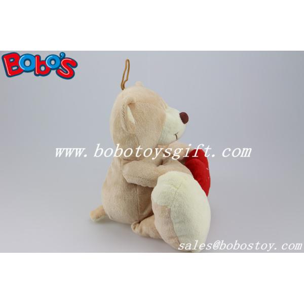 China Manufactured Big Feet Teddy Bear Toy With Red Heart