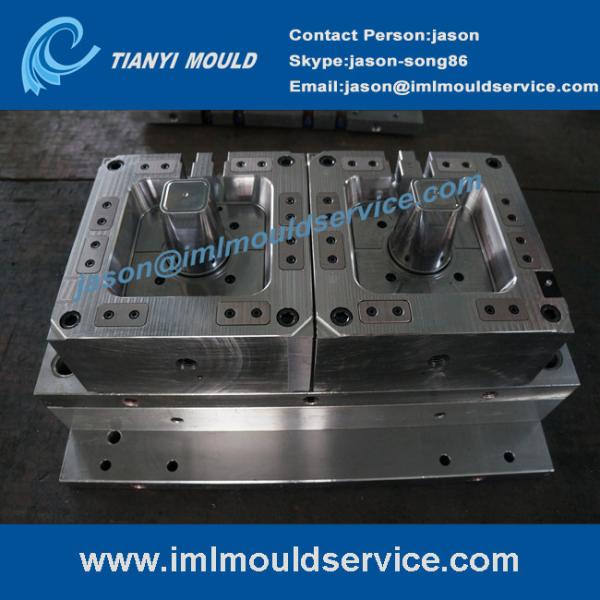 Specialising in 500 ml thin wall buckets with lids molding, thin walls plastic cup mould