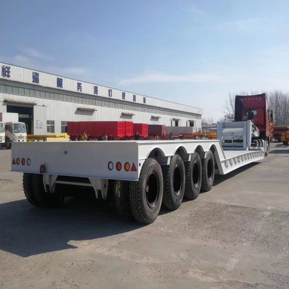 15 Workdays Production Time Truck Trailer Semi Trailer for Low Bed Tipper Flatbed Truck