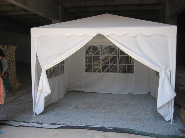 PVC - O poliéster revestido estala acima o parafuso da barraca da praia - na parte superior para o banquete de casamento