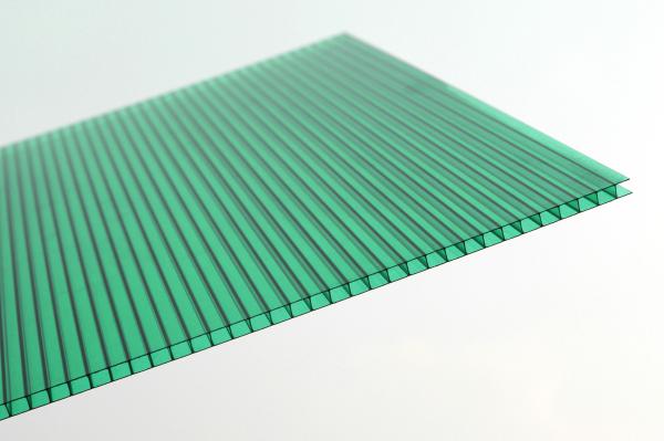 Feuilles ondulées en plastique de toiture d'anti vert du feu, panneaux de mur de polycarbonate