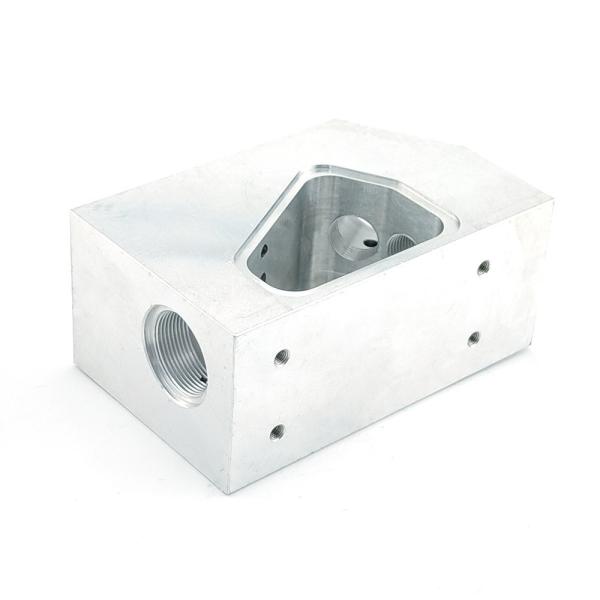 RoHs Certified Precision CNC Milled Manifold Block for Customized Hydraulic Equipment