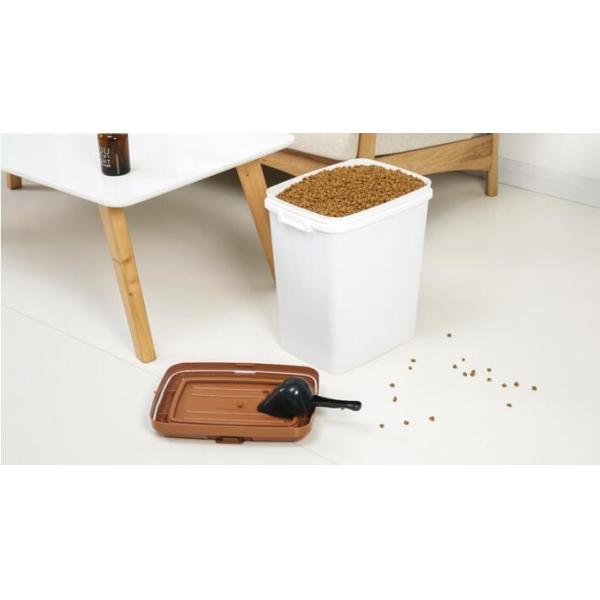 собачья еда распределителя ведра тары для хранения корма для домашних животных 40Л 15кгс 17льбс высококачественная запасенная подгонянная может положить в коробку для кота собаки