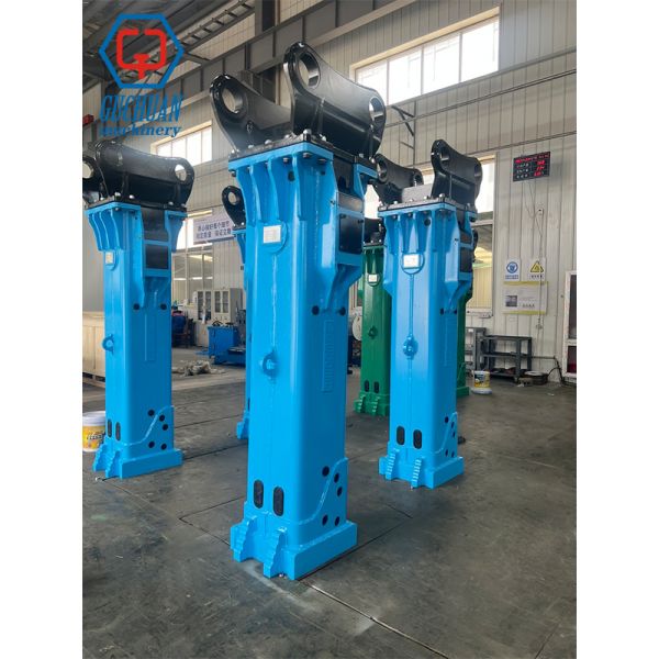 MSB MS700H Hydraulic Breaker | Box Type Soundproof Rock Breaker for 25-35 Ton Excavator